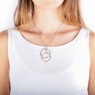 SAKM12 MORELLATO CERCHI-collana