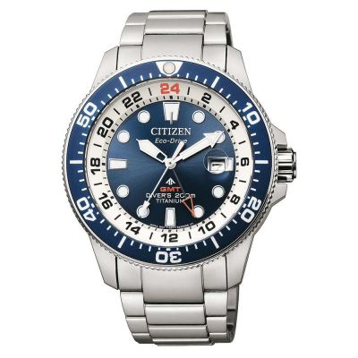 BJ7111-86L CITIZEN PROMASTER-Diver's Super Titanio GMT